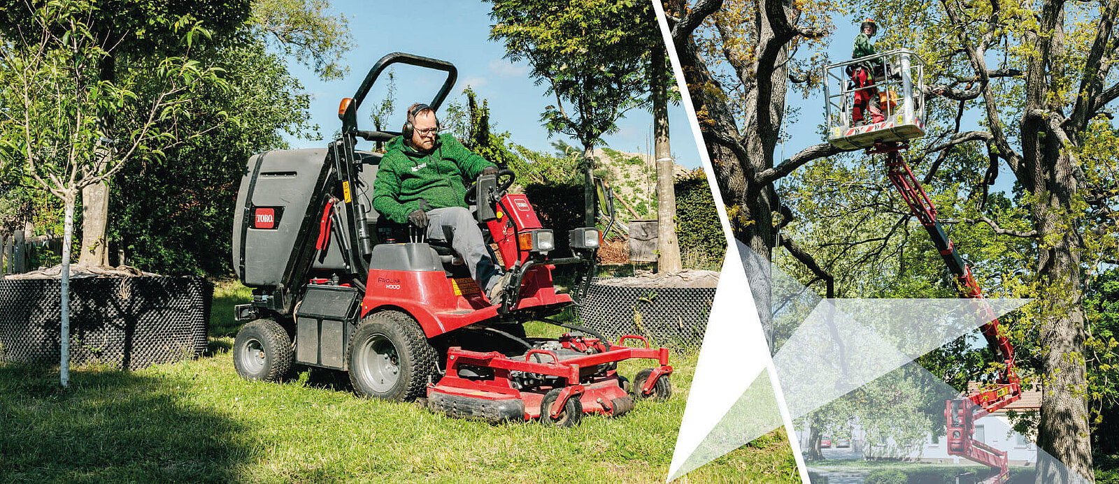Grünanlagenpflege vom Baumdenker und Gartengestalter